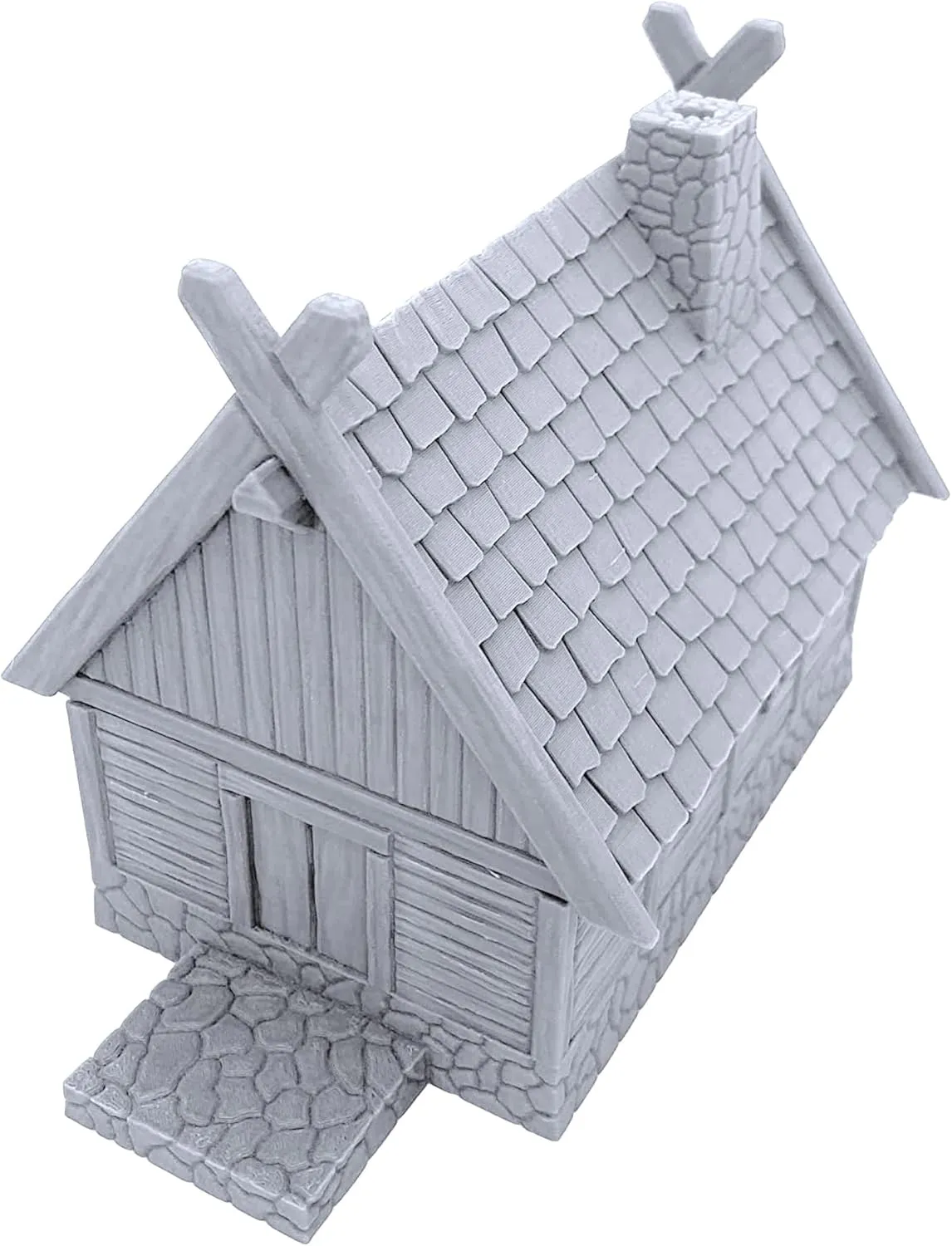 Fantasy Viking House by Terrain4Print, 3D Printed Tabletop RPG Scenery and Wargame Terrain for 28mm Miniatures
