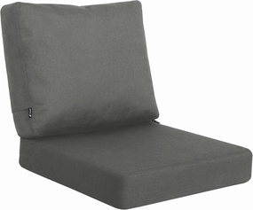 Favoyard Deep Seat Patio Cushions 24 × 24 inch Rainproof & Fadeness Furniture Cushion Set for Outdoor Chair Couch with Polyester-linen Fabric & Removable Cover, Hidden Zipper and Adjustment Staps