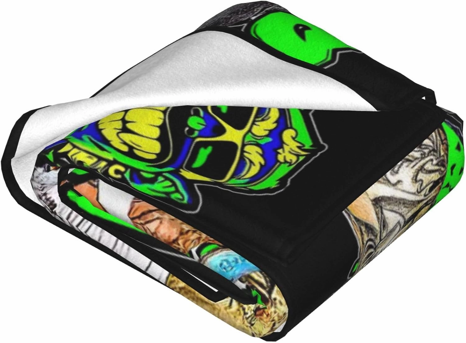 Feidss Musics Ferxxos Fleece Throw Blanket Flannel Air Conditioning Quilt for Couch Camping Travel 50"x40"