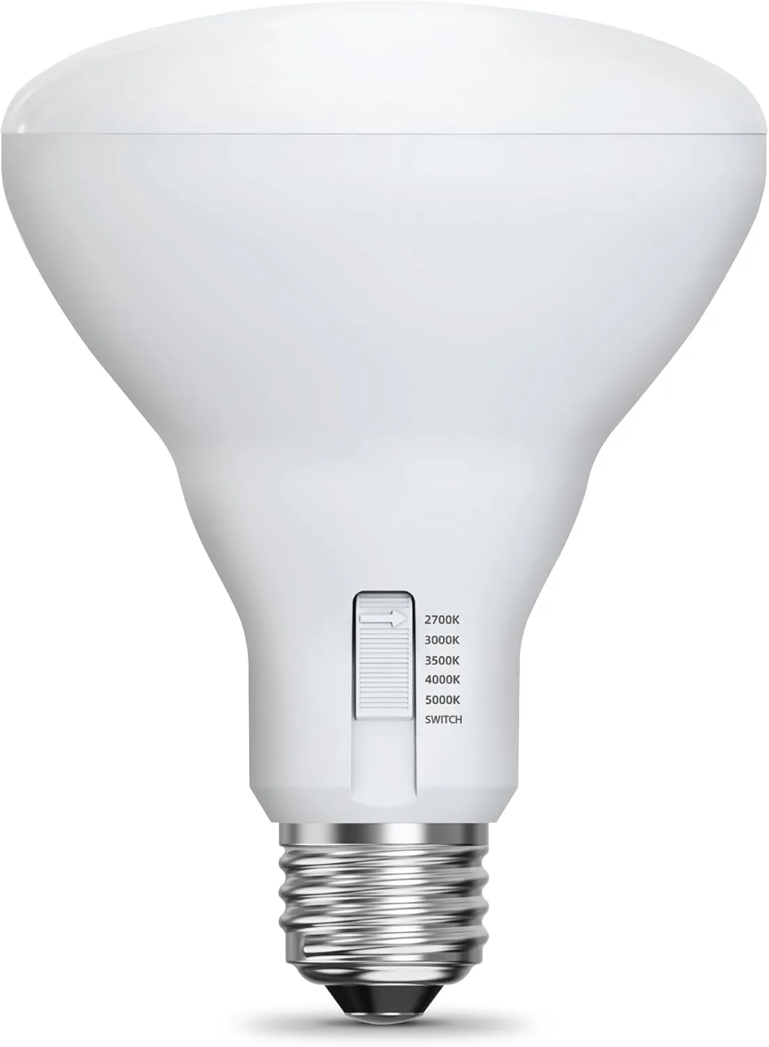 Feit Electric BR30 LED Light Bulb, 65W Equivalent, Dimmable, Color Selectable 6-Way, 5CCT, E26 Medium Base, 90 CRI, 650 Lumens, Recessed Lightbulb, 25,000-Hours, BR3065DM/6WYCA/6, 6 Pack