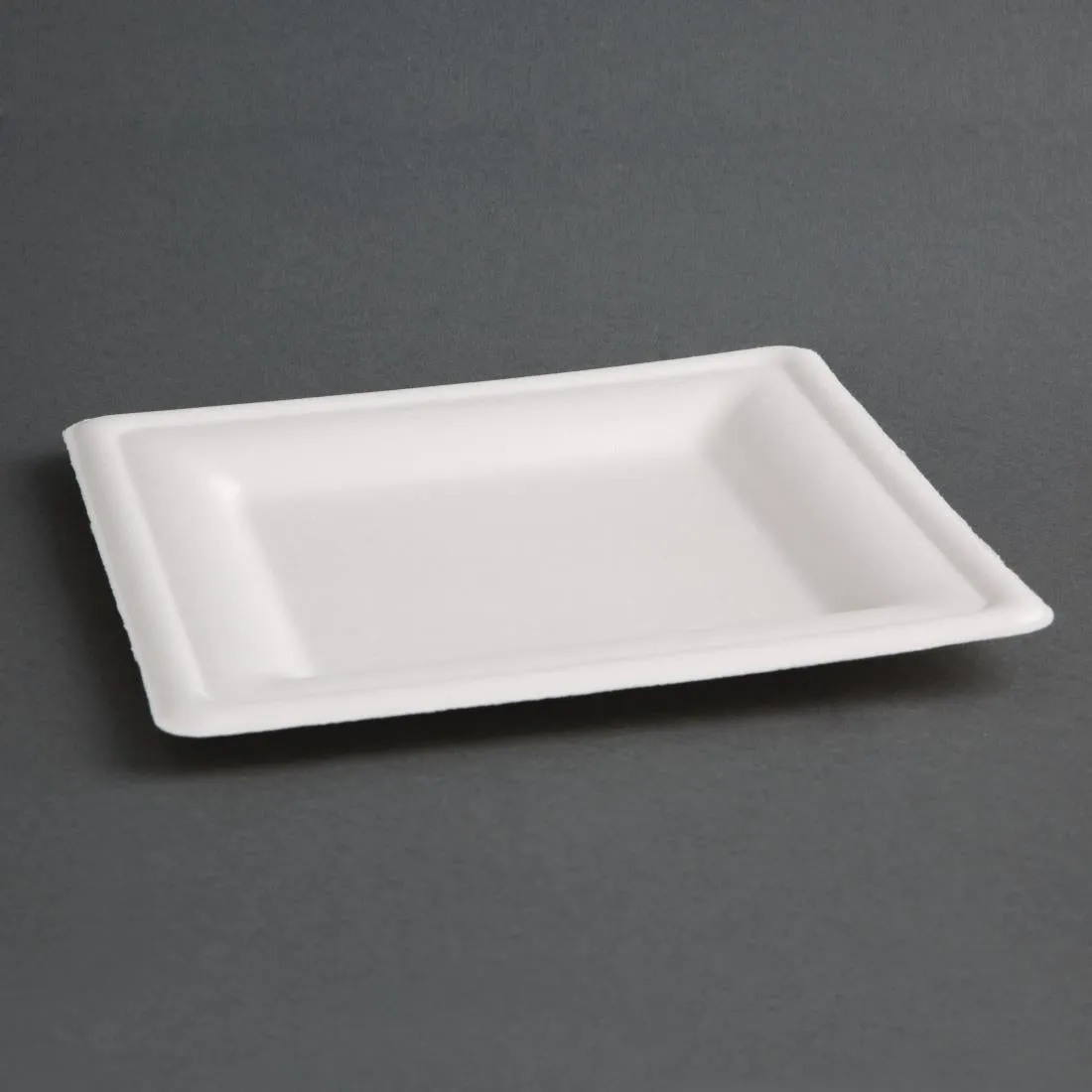 Fiesta Compostable Bagasse Square Plates 204mm (50 Pack)