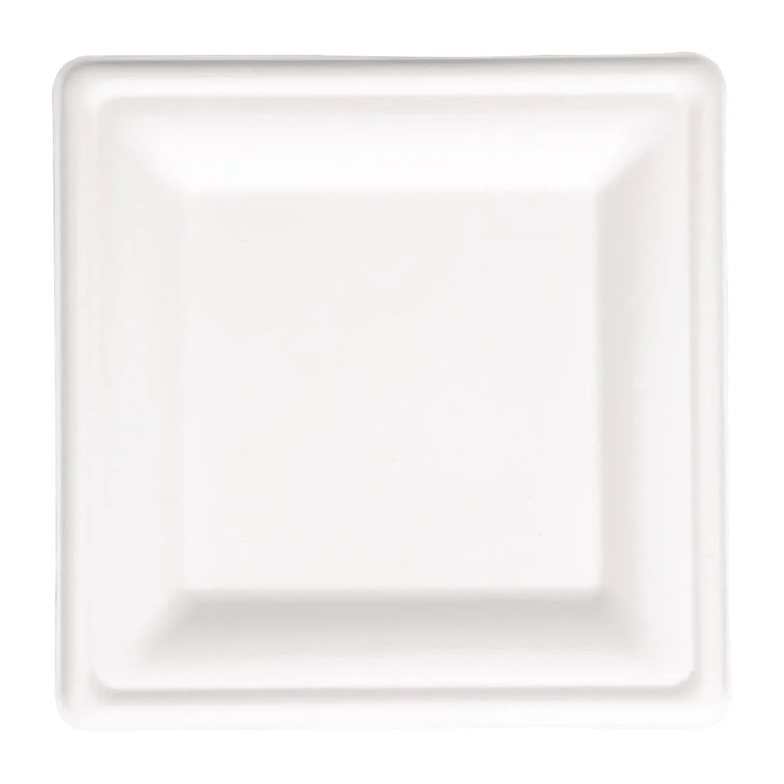 Fiesta Compostable Bagasse Square Plates 204mm (50 Pack)