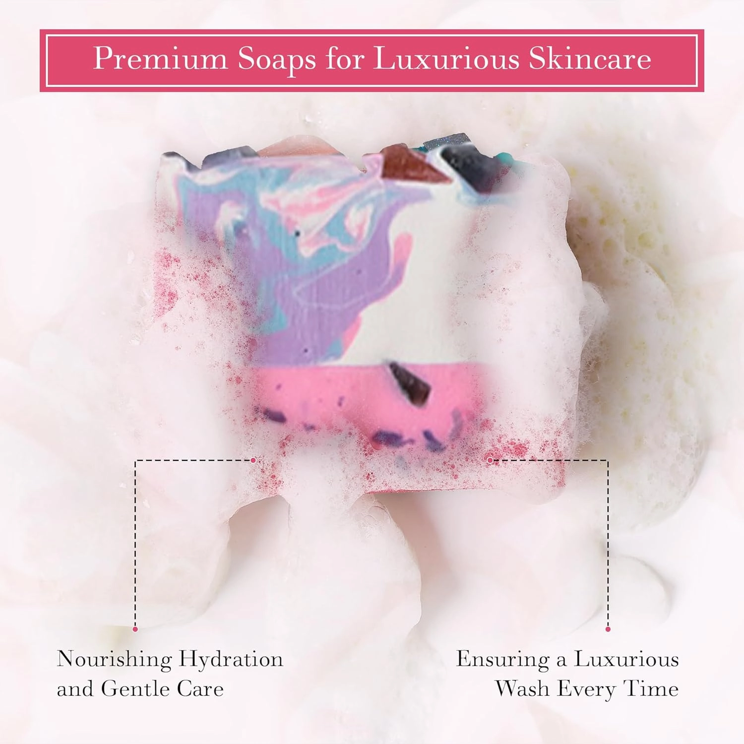 FinchBerry Natural Soap 2-Bar Set (Darling & Spark) - Handmade, Vegan, Moisturizing, Natural Cleansing Soap with Shea Butter, Olive & Coconut Oil to Hydrate & Soften Skin, Pack of 2 (4.5 oz each)