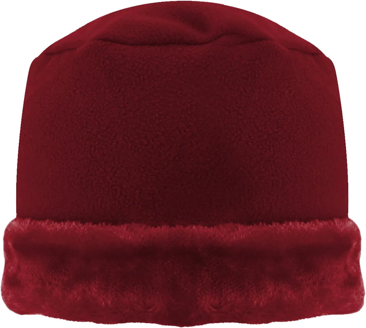 Fleece Hat Scarf & Glove Set With Plush Fur Trim