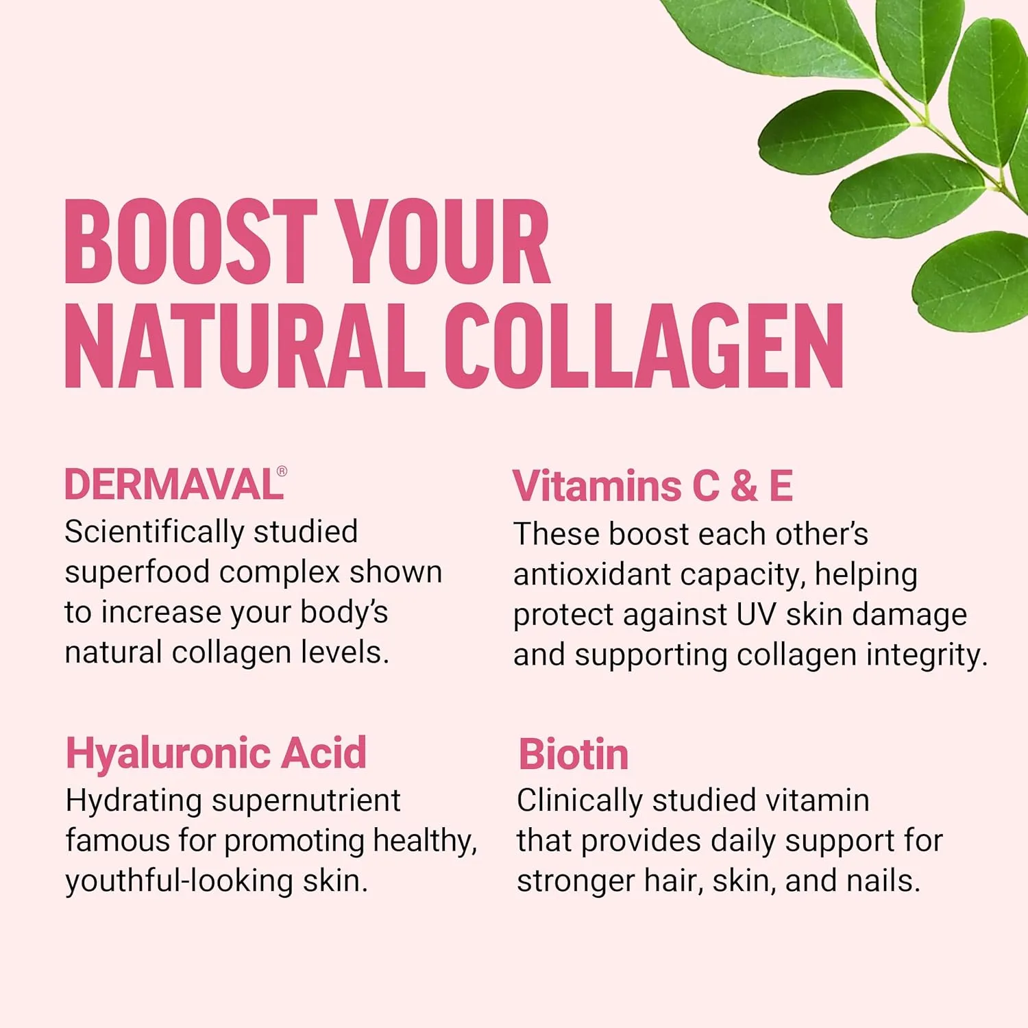 Force Factor Collagen Boosting Superfoods, Vegan Collagen Booster for Women, with Biotin, Hyaluronic Acid, and Vitamin C, for Hair, Skin, Nails, & Joint Support, Tropical Fruit, 60 Soft Chews
