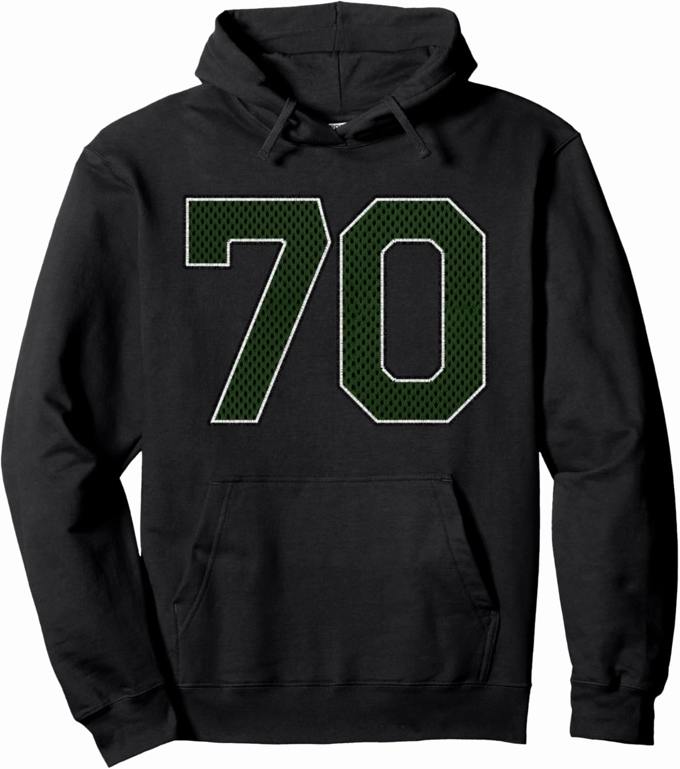 Forest Number 70 Athlete Sports Jersey Supporter Fanwear Pullover Hoodie