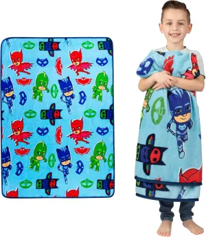 Franco Kids Bedding Super Soft Plush Throw Blanket, 46 in x 60 in, PJ Masks