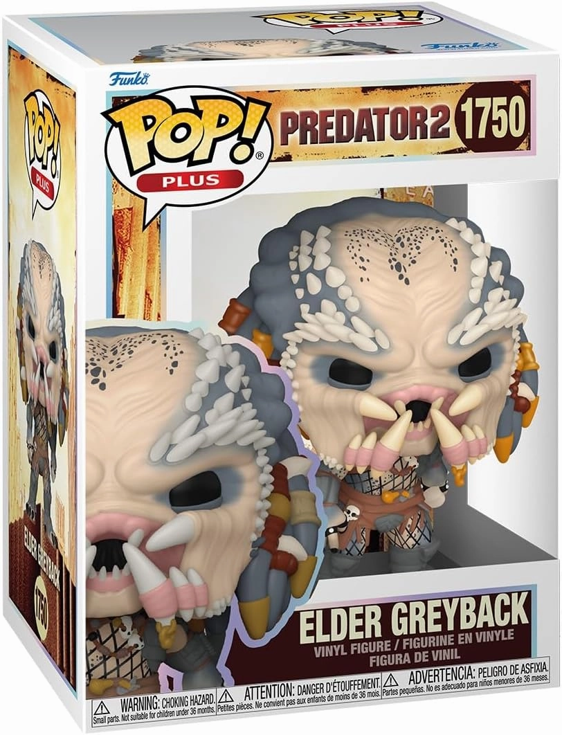 Funko Pop Plus: Predator 2 - Elder Greyback - Predator Classic - Collectable Vinyl Figure - Gift Idea - Official Merchandise - Toys for Kids & Adults - Sci-Fi Fans - Model Figure for Collectors