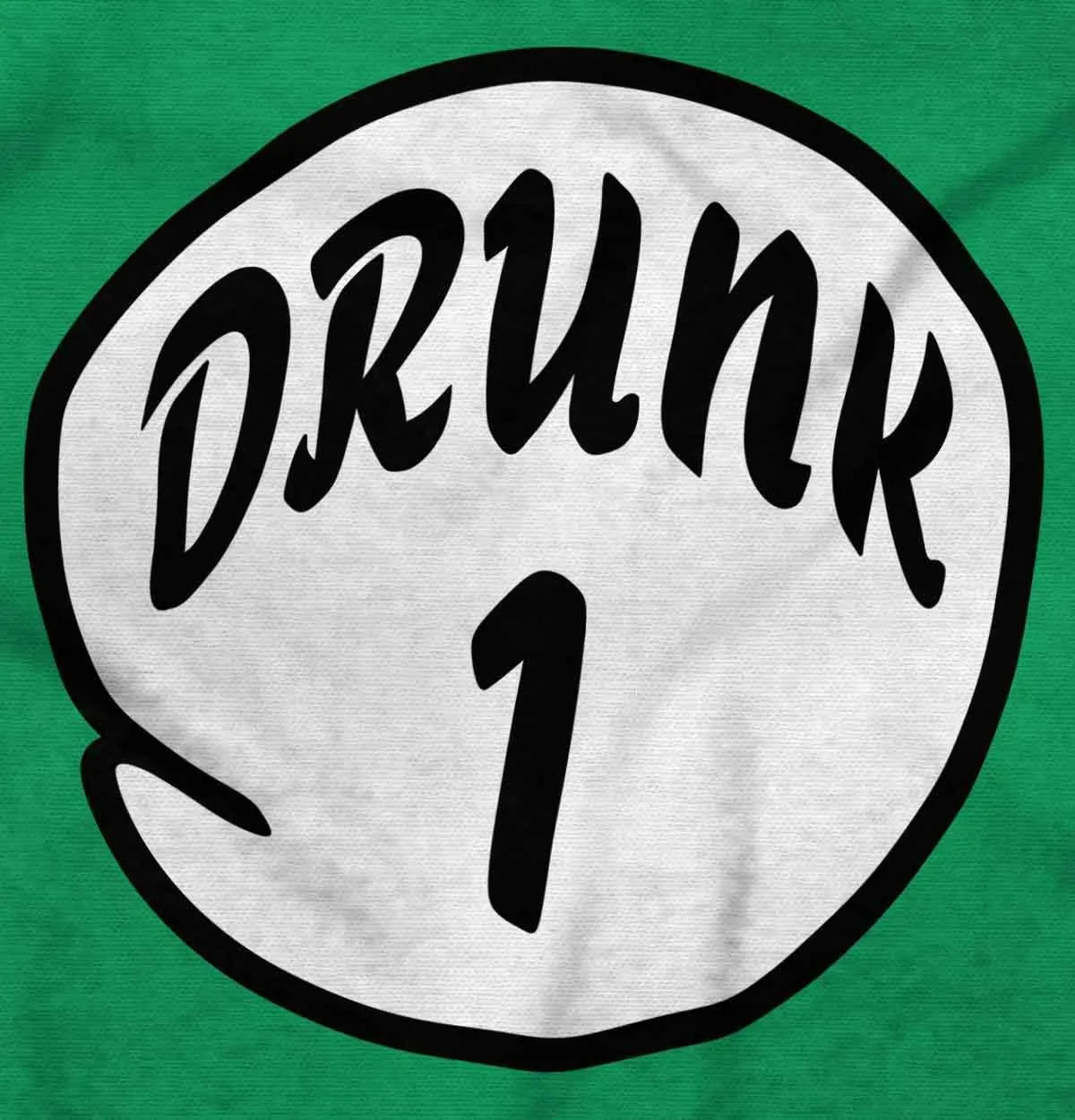 Funny Drunk Number 1 Drinking Humor Graphic T Shirt Men or Women