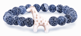 Giraffe Bracelet Trek - River Blue