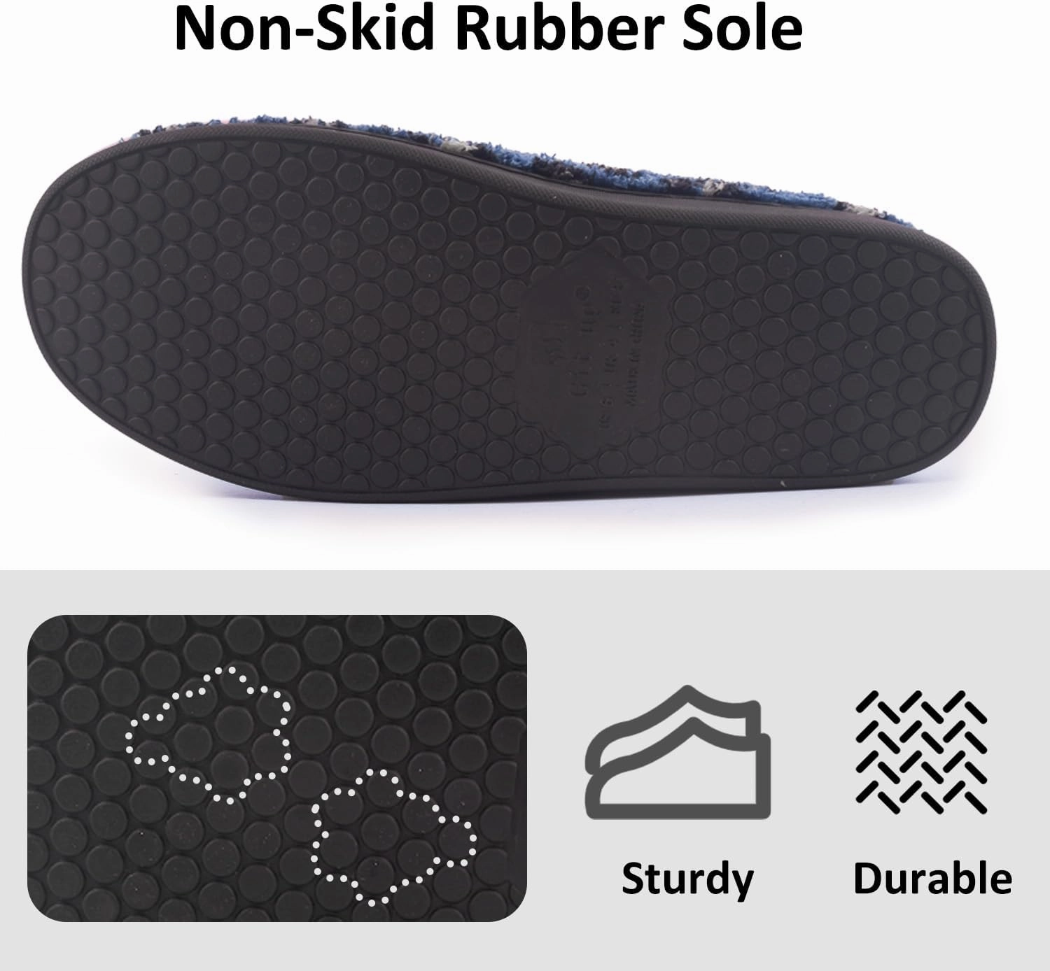 Git-up Women Soft wide Slippers Memory Foam Closed Toed Diabetic Arthritis Edema House Slippers