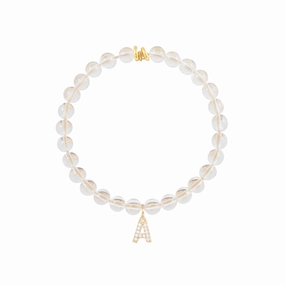 Glossy Letter Bracelet
