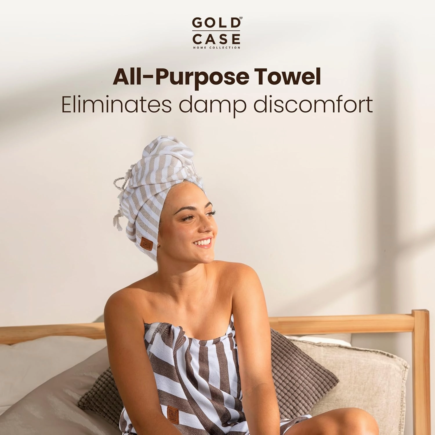 GOLD CASE HOME COLLECTION Myra Original Turkish Hand Towels - Set of 5 20x40 inches 100% Cotton Decorative Towel Bathroom & Kitchen & Hand，Face，Hair，Farmhouse，Gym，Tea & Dishcloth，Tones of Green