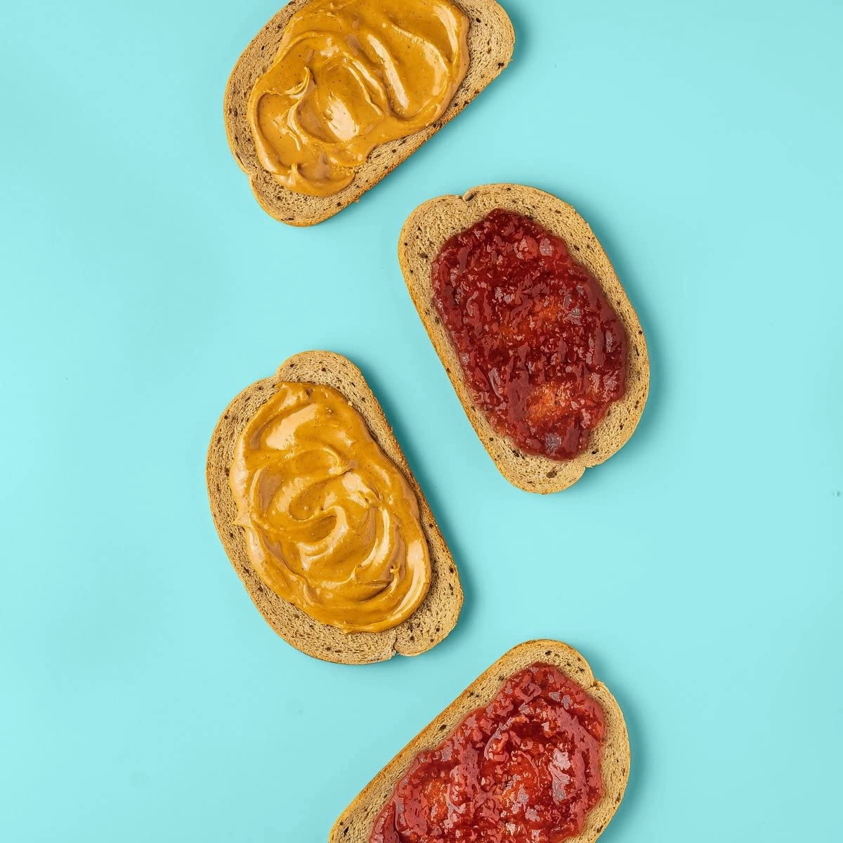 GOOD GOOD Sweet Strawberry Jam & Creamy Peanut Butter - Keto Friendly - Low Carb & No Added Sugars - Vegan - Gluten Free - Preserves