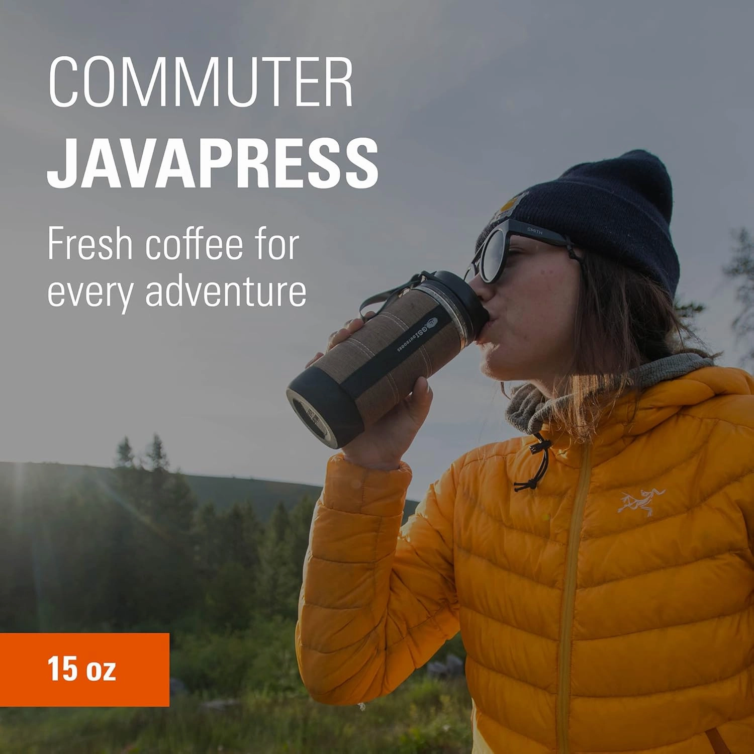 GSI Outdoors, Commuter JavaPress, Outdoor French Press Coffee Maker