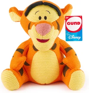 GUND Disney Official Tigger Knit Plush, Winnie The Pooh, Stuffed Animal for Ages 1 and Up, Orange, 10”
