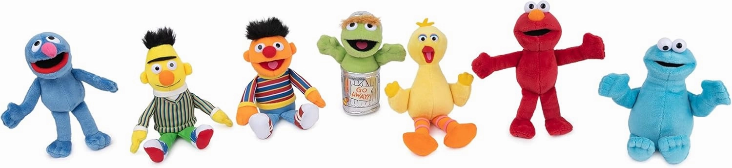Gund Sesame Street 6.5" Ernie Beanbag Gund Plush