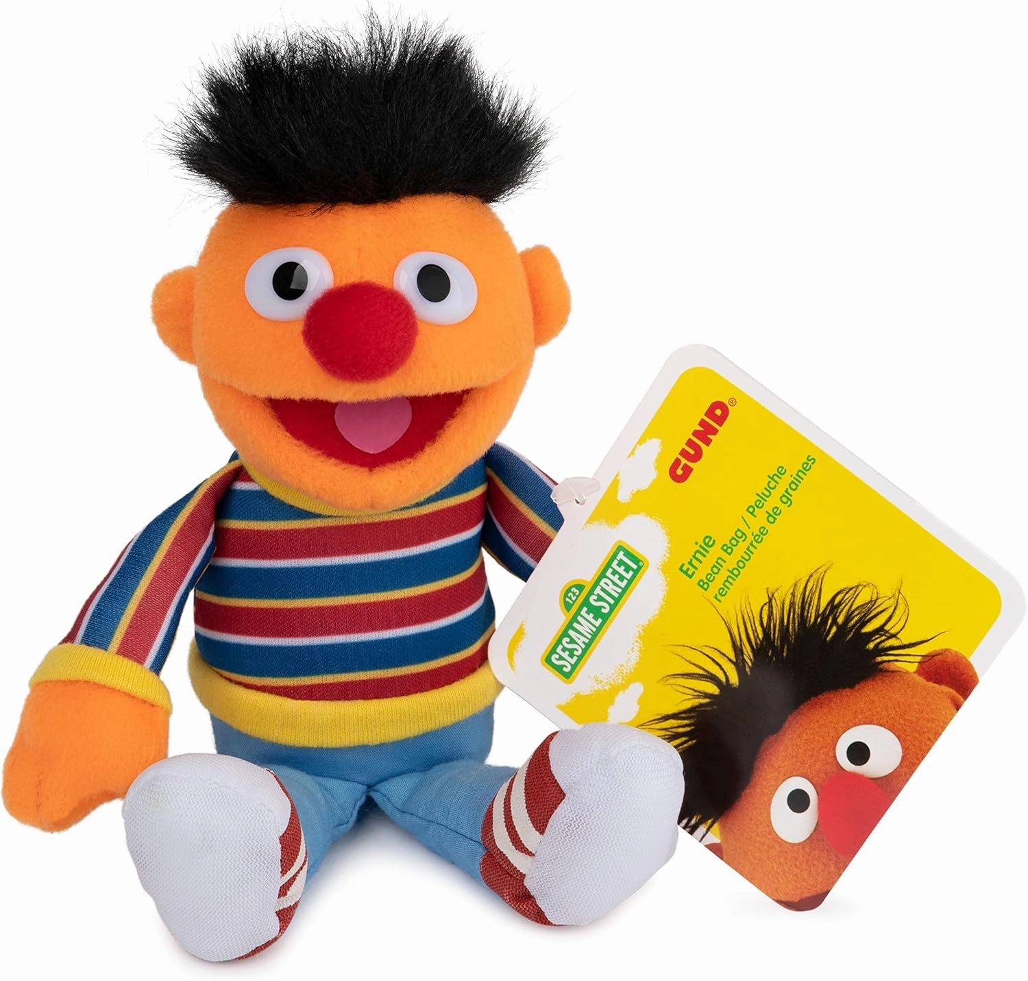 Gund Sesame Street 6.5" Ernie Beanbag Gund Plush