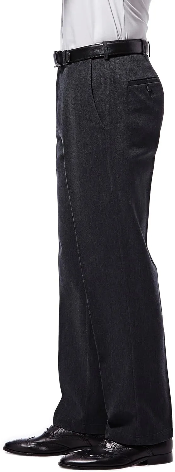 Haggar Men's Casual Classic Fit Denim Trouser Pant-Regular and Big & Tall Sizes