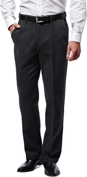 Haggar Men's Casual Classic Fit Denim Trouser Pant-Regular and Big & Tall Sizes