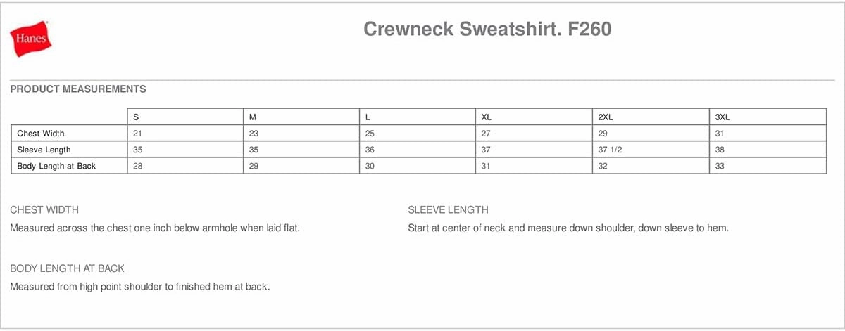 Hanes Men's Sweatshirt, Heavyweight Fleece Sweatshirt, Crewneck Pullover for Men