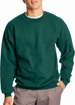 Hanes Men's Sweatshirt, Heavyweight Fleece Sweatshirt, Crewneck Pullover for Men