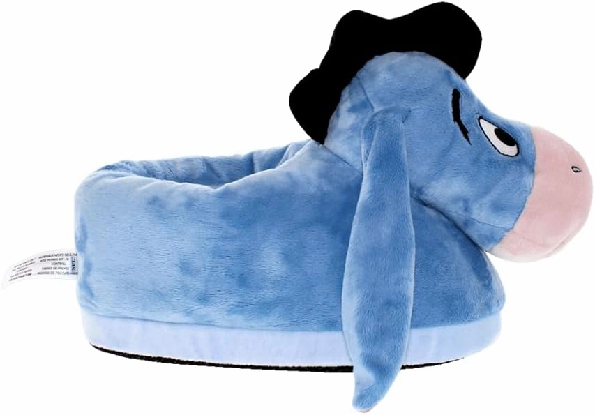 Happy Feet Animal Slippers for Adults and Kids, Cozy and Comfortable, Sturdy Rubber Soles, Thick 1-Inch Memory Foam Footbed, Non-Skid Bottoms, Plush Velvety Material Slippers, As Seen on Shark Tank