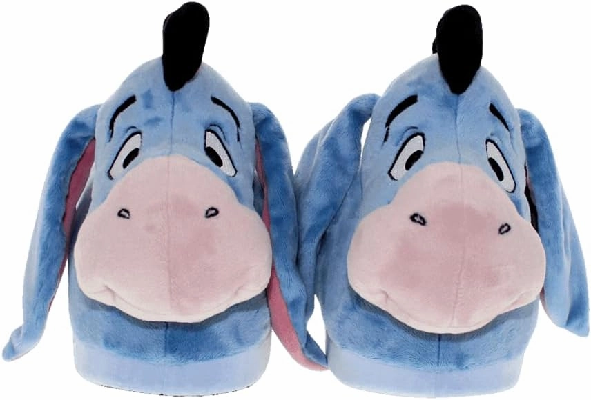 Happy Feet Animal Slippers for Adults and Kids, Cozy and Comfortable, Sturdy Rubber Soles, Thick 1-Inch Memory Foam Footbed, Non-Skid Bottoms, Plush Velvety Material Slippers, As Seen on Shark Tank