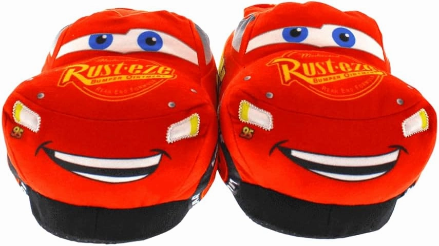 Happy Feet Slippers Officially Licensed Disney and Pixar Character, Figural Slippers for Men, Women, Kids, As Seen on Shark Tank