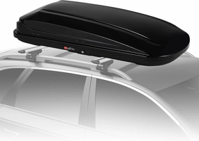 Hard Shell Roof Top Cargo Carrier - 17.7 Cu Ft Tool-Free Installation with Locking Keys, SUV Truck Roof Cargo Box - Waterproof & Durable for Road Trips, Camping & Travel - 70" L x 31" W x 15" H