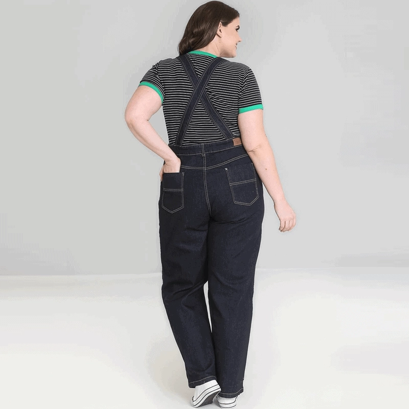 Hell Bunny Elly May Dungarees
