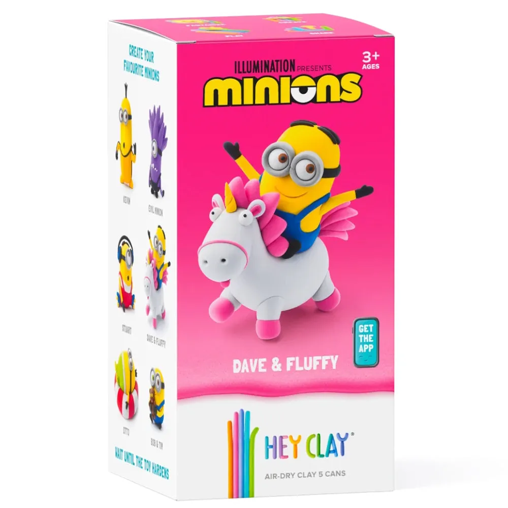 Hey Clay Minions - Dave and Fluffy, 5 Cans