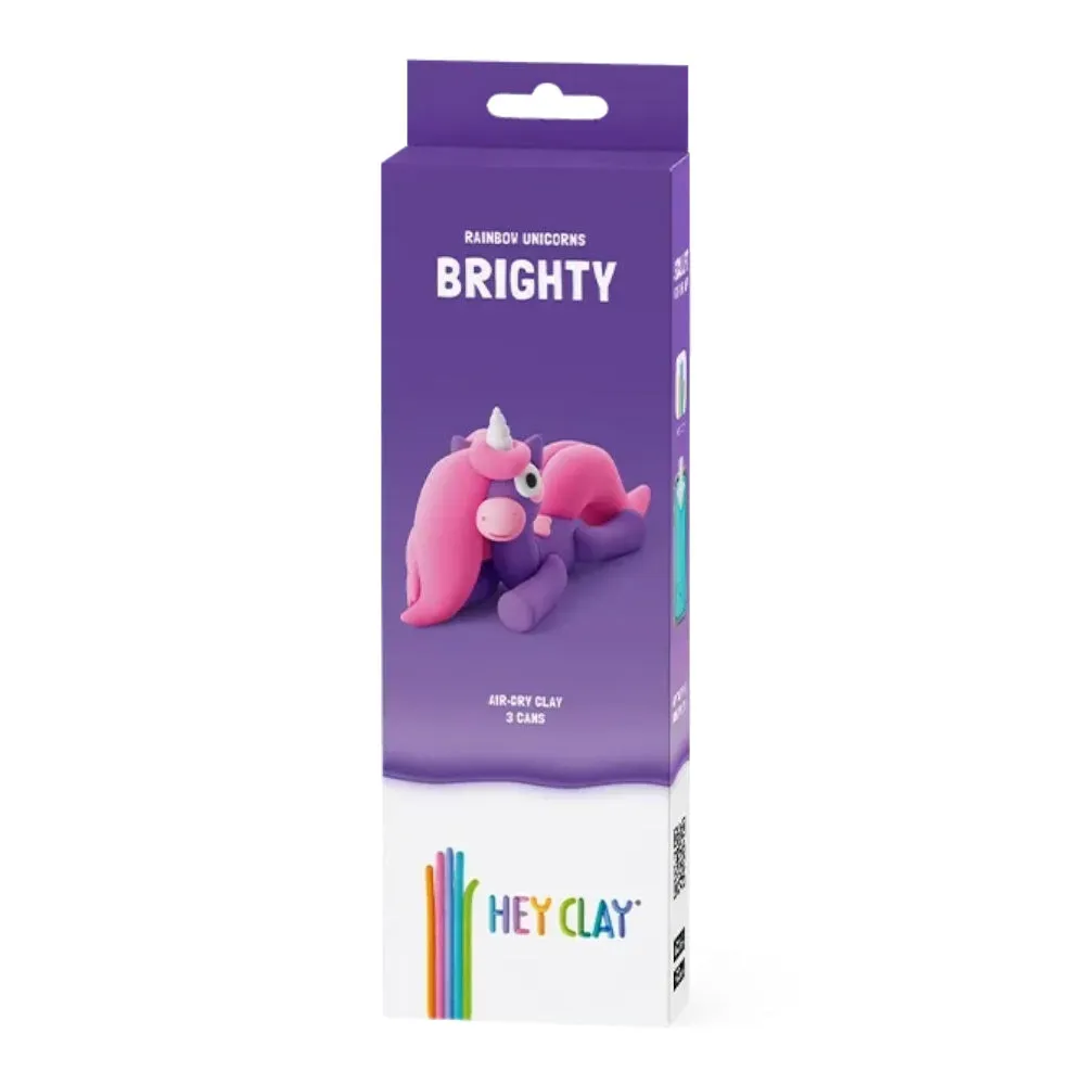 Hey Clay Rainbow Unicorn - Brighty