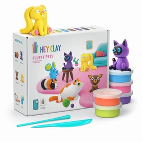 HEY CLAY - FLUFFY PETS, 15 CANS