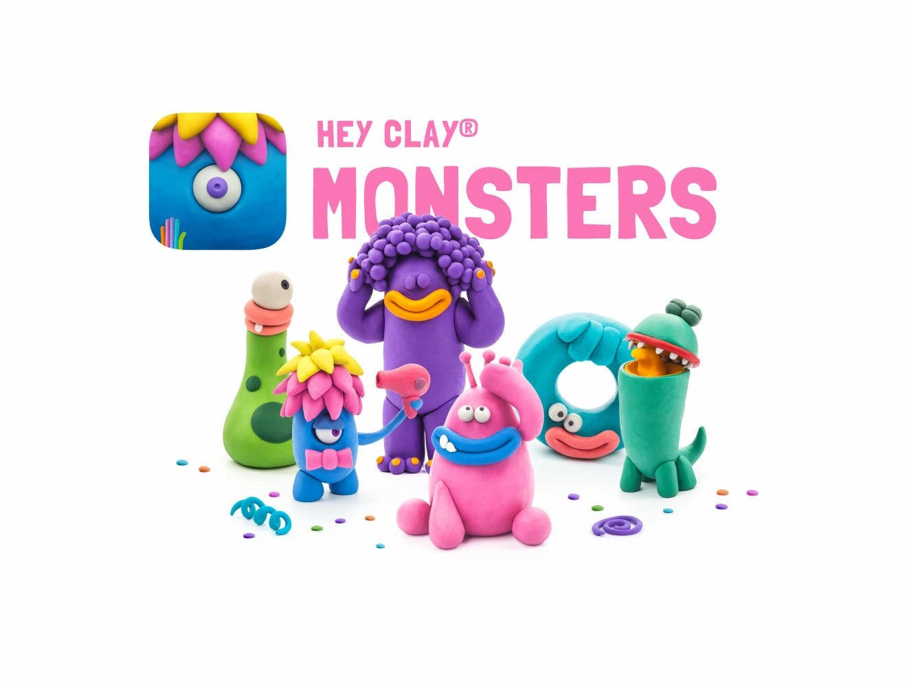 HEY CLAY Air Dry Clay Kit for Kids – Creative Modeling Set with Fun Characters and Themes