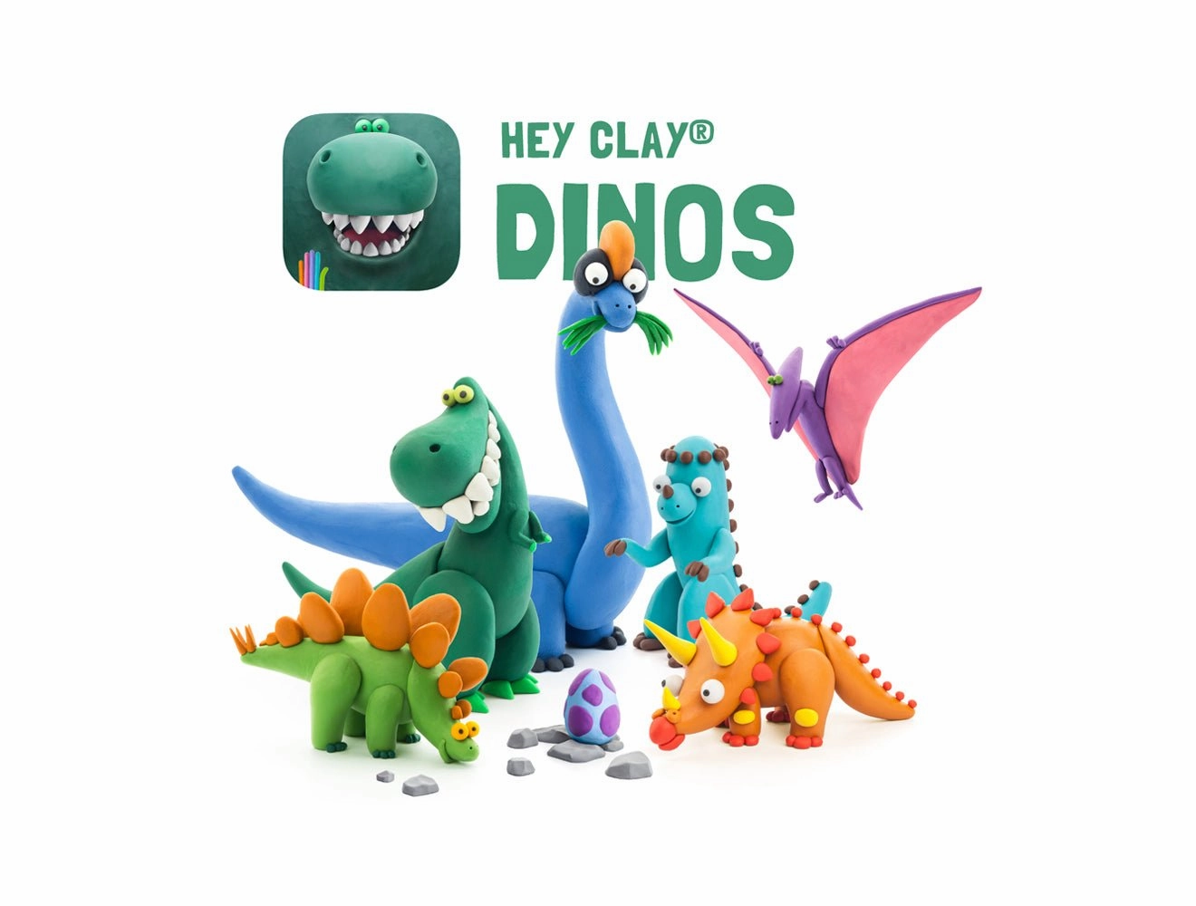 HEY CLAY Air Dry Clay Kit for Kids – Creative Modeling Set with Fun Characters and Themes