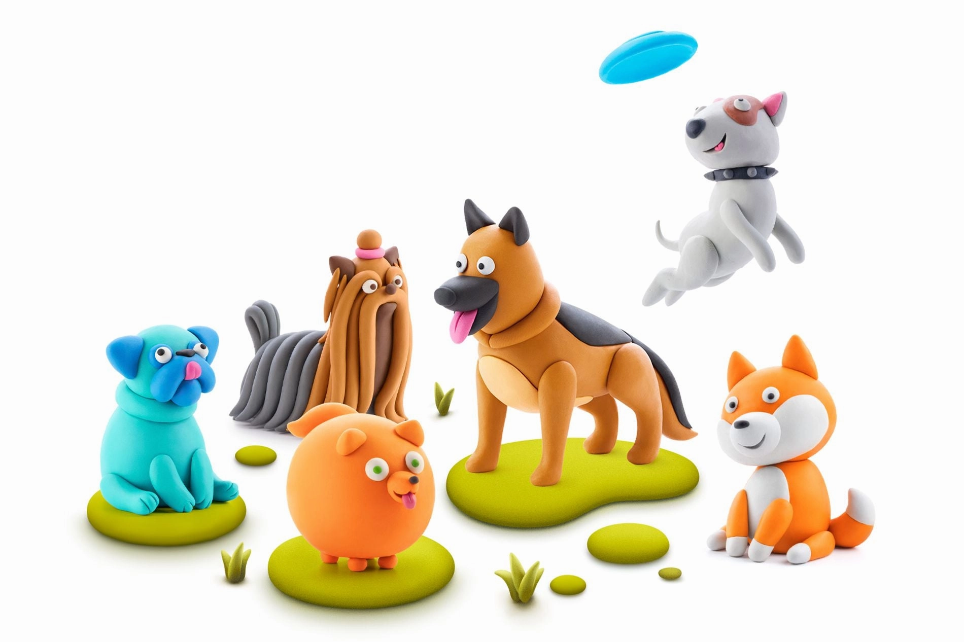 HEY CLAY Air Dry Clay Kit for Kids – Creative Modeling Set with Fun Characters and Themes
