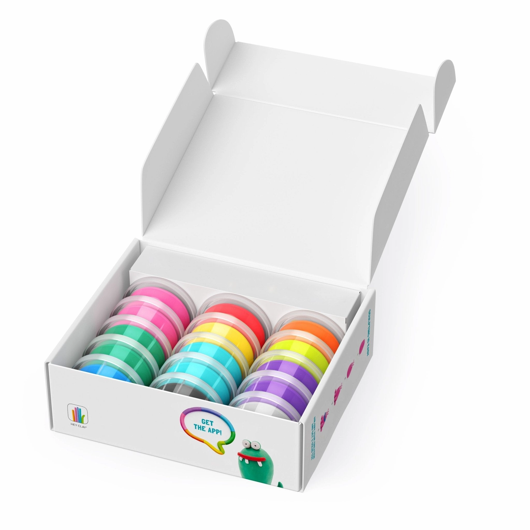 HEY CLAY Air Dry Clay Kit for Kids – Creative Modeling Set with Fun Characters and Themes