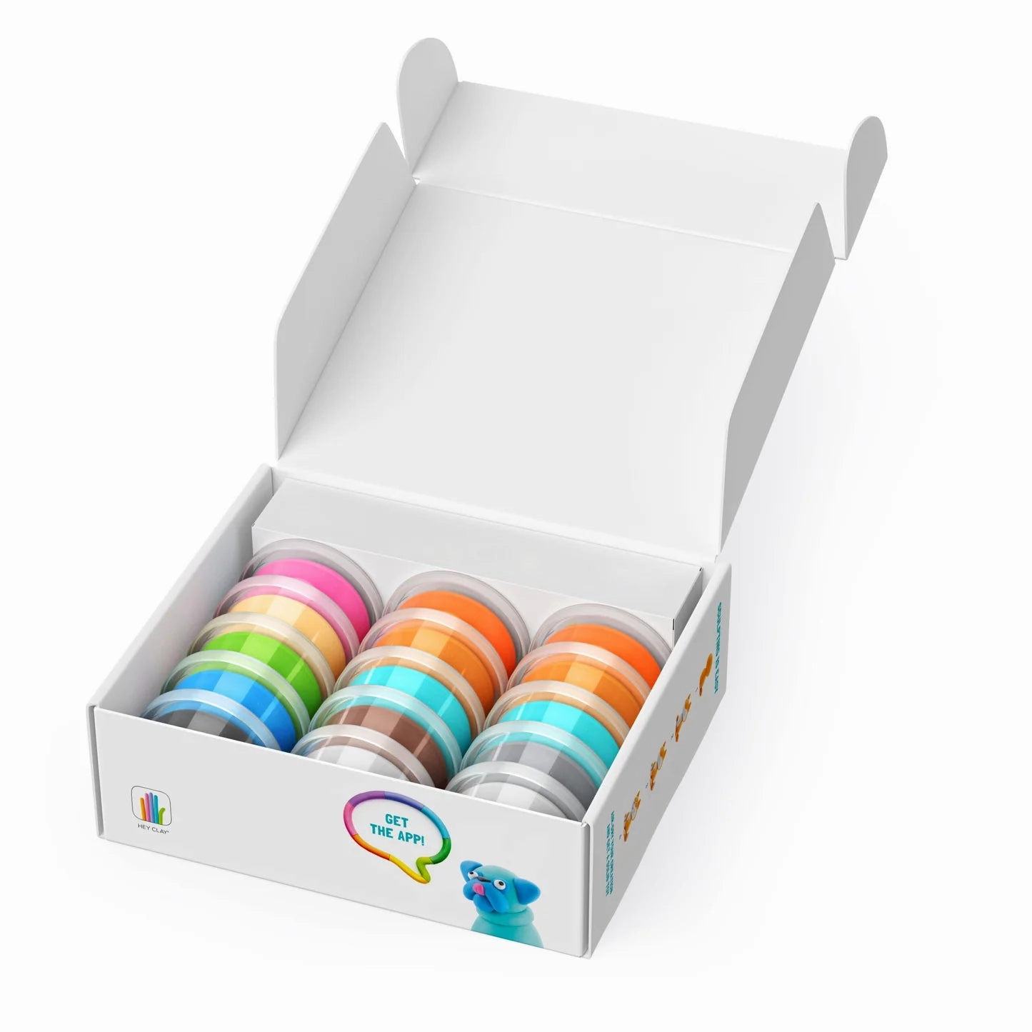 HEY CLAY Air Dry Clay Kit for Kids – Creative Modeling Set with Fun Characters and Themes