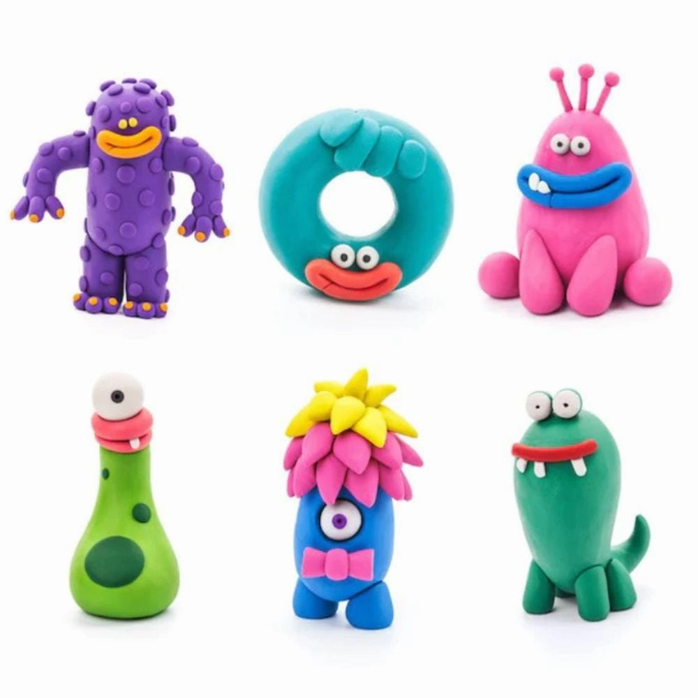 Hey Clay Modeling Clay Box - Monsters