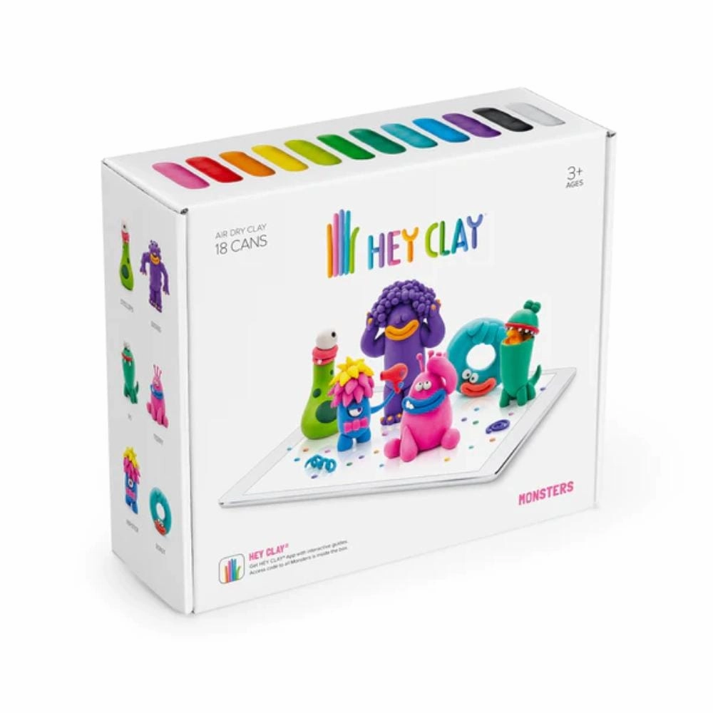 Hey Clay Modeling Clay Box - Monsters