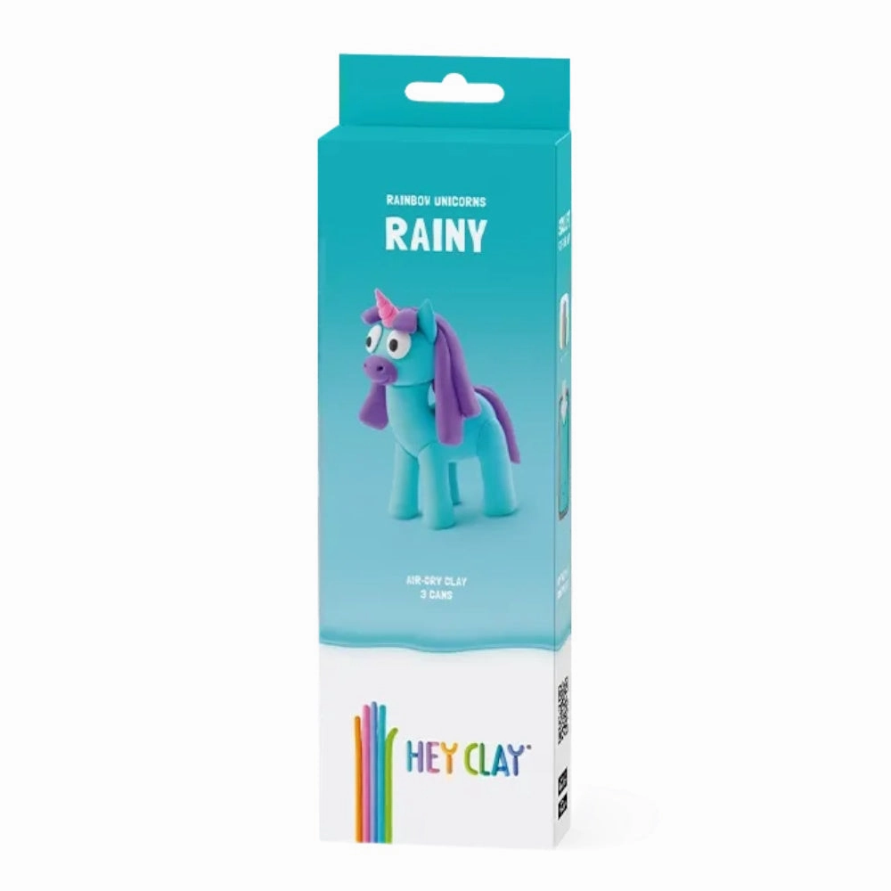 Hey Clay Rainbow Unicorn - Rainy