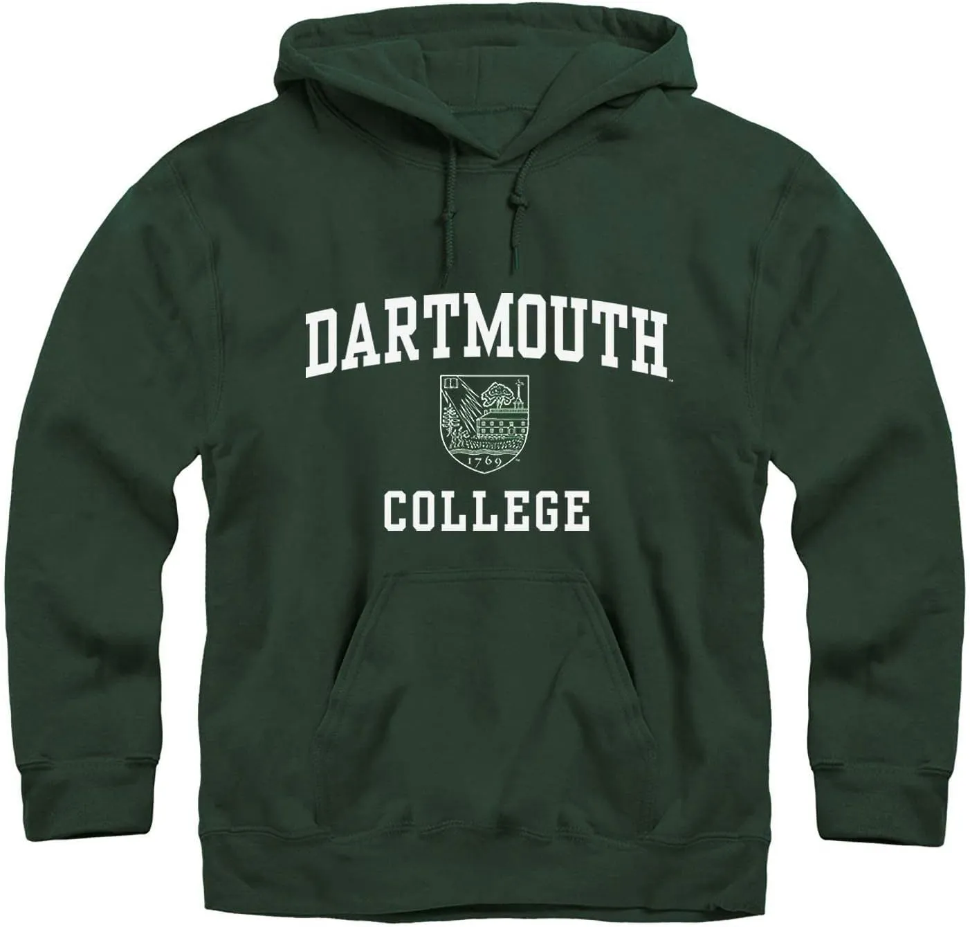 Hoodie Sweatshirt, Unisex, Premium Cotton, Classic Arch with University Crest Logo