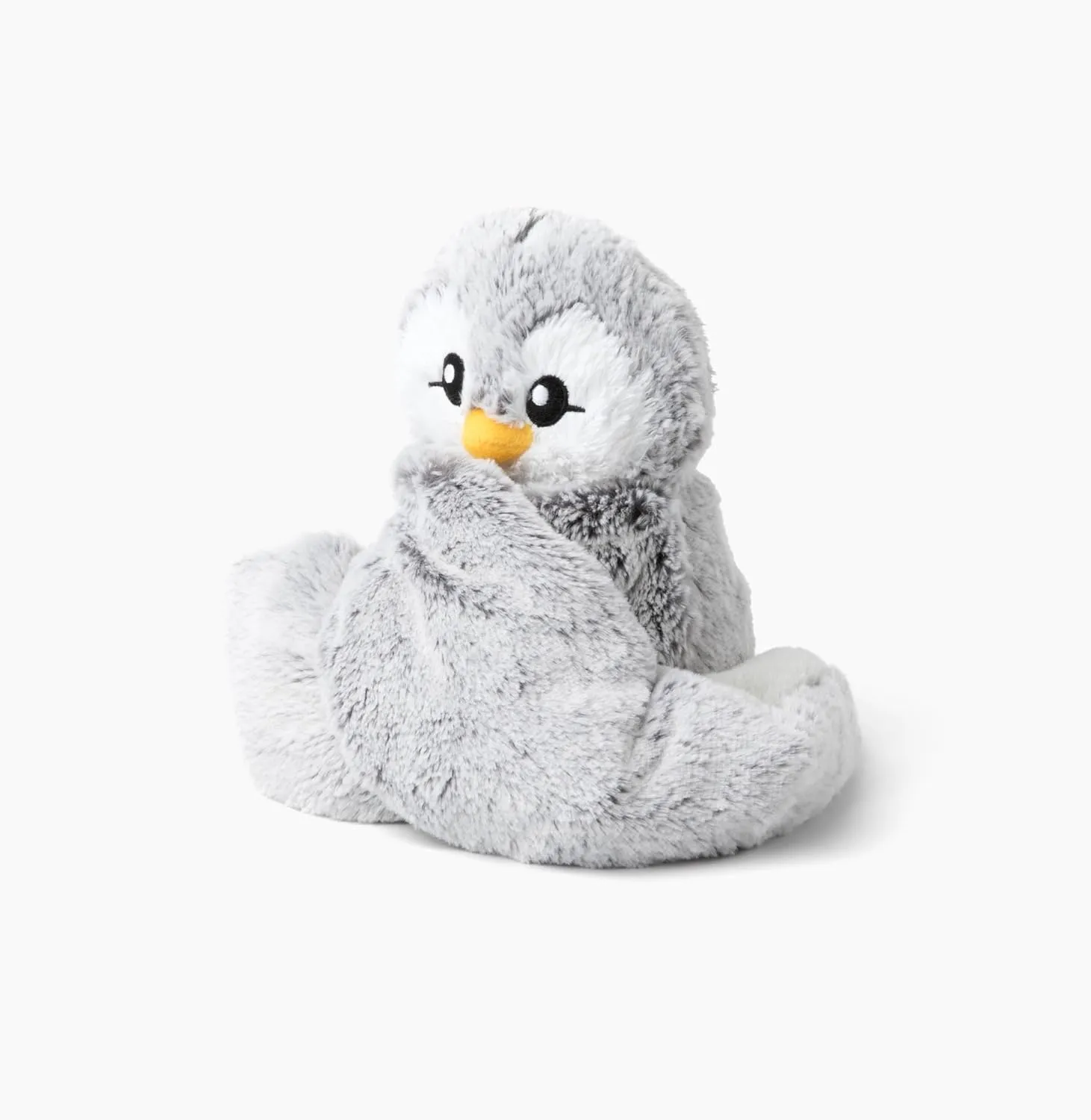 Hugarounds Pax The Penguin 2.5 lb Microwaveable & Freezable Weighted Plush Neck & Shoulder Wrap | Soothing, Comforting Hugs for Self-Care & Relaxation | Unscented for Ages 2 