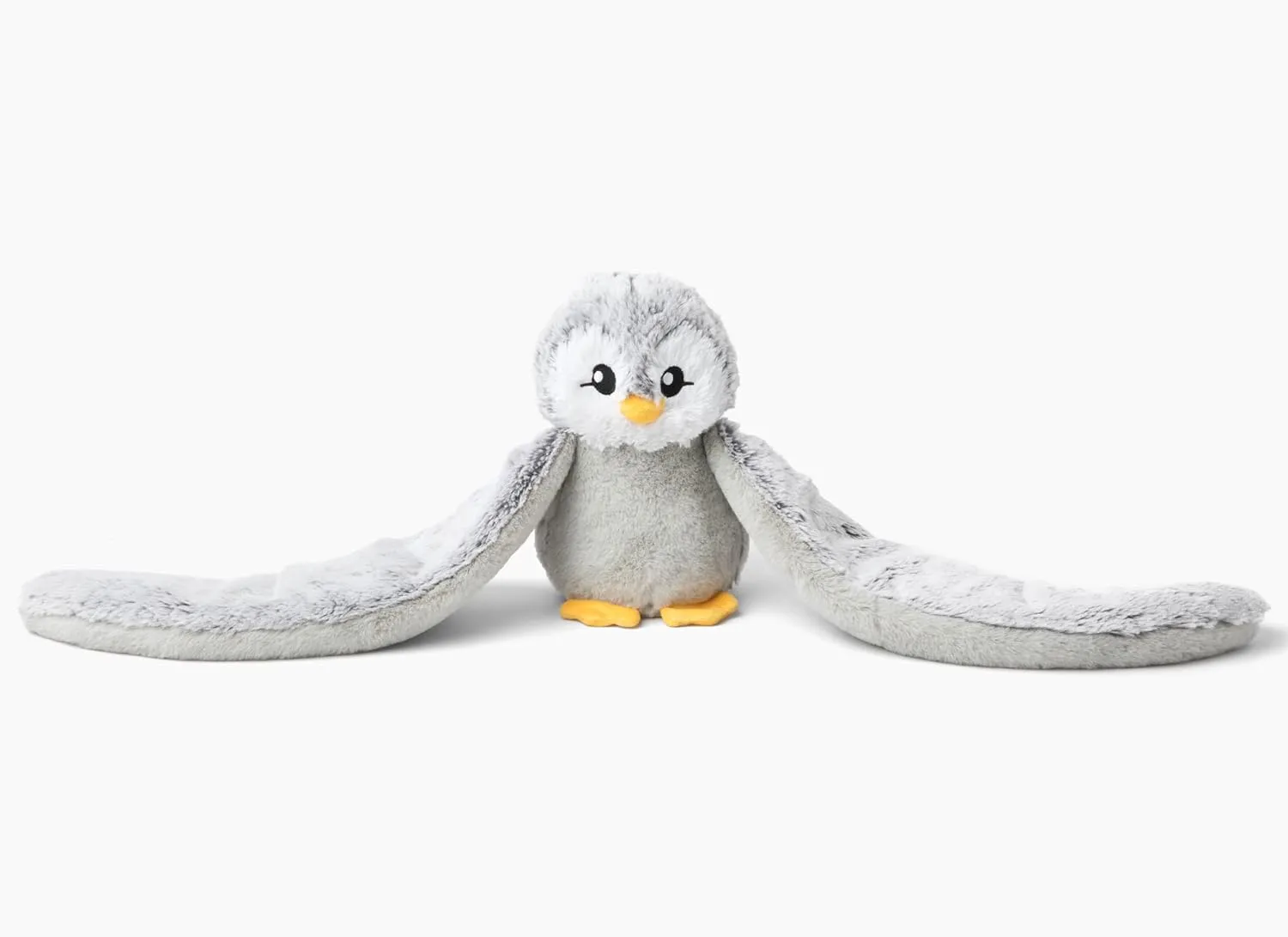 Hugarounds Pax The Penguin 2.5 lb Microwaveable & Freezable Weighted Plush Neck & Shoulder Wrap | Soothing, Comforting Hugs for Self-Care & Relaxation | Unscented for Ages 2 