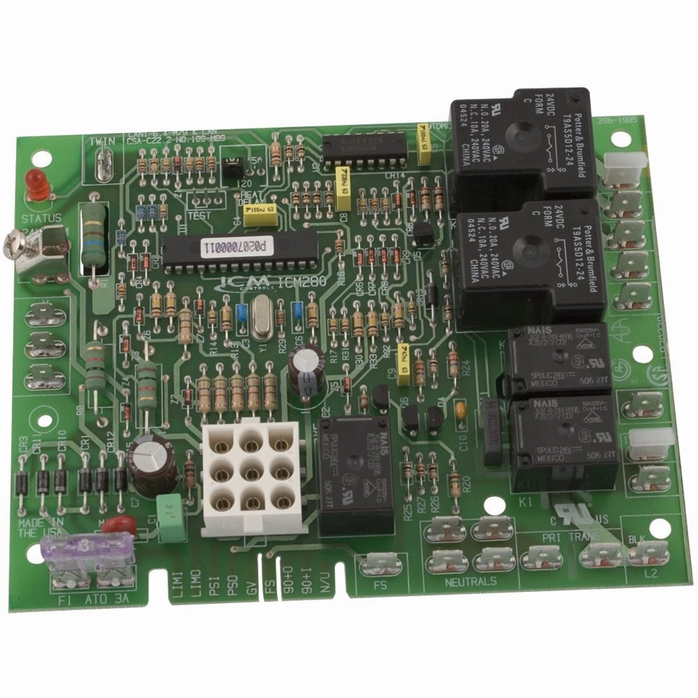 ICM Controls ICM280 Furnace Control Replacement for OEM Models Including Goodman B18099-xx Series Control Boards, Multicolor