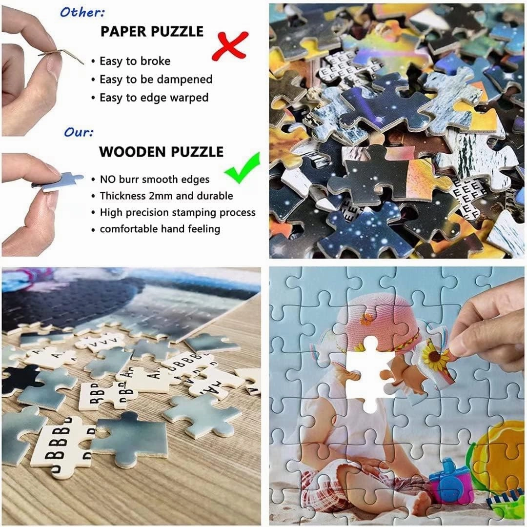 Iconic Black Women in History - 500 Wooden Puzzles, Teen Intellectual Challenges, Adult Stress-reducing Toys, Relaxing Family Activities, Poster Decorating Set