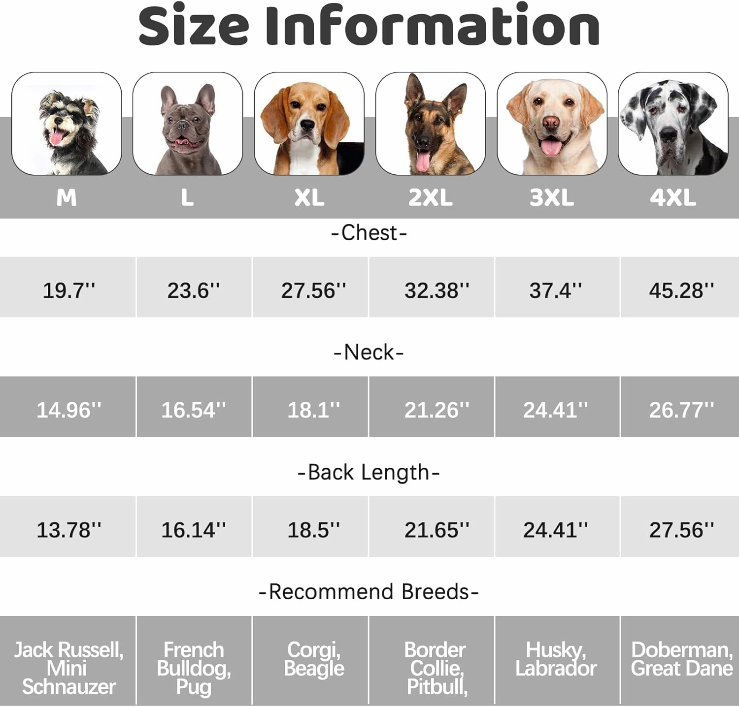 IECOii Large Dog Hoodie,Large Dog Sweater with Hood,Breathable Hooded Sweatshirt for Dogs,Pet Sweatshirt Outfit for Dogs Boy and Girl, Dachshund,French Bulldog Hooded Clothes,Grey,L(No Fleece Lined)