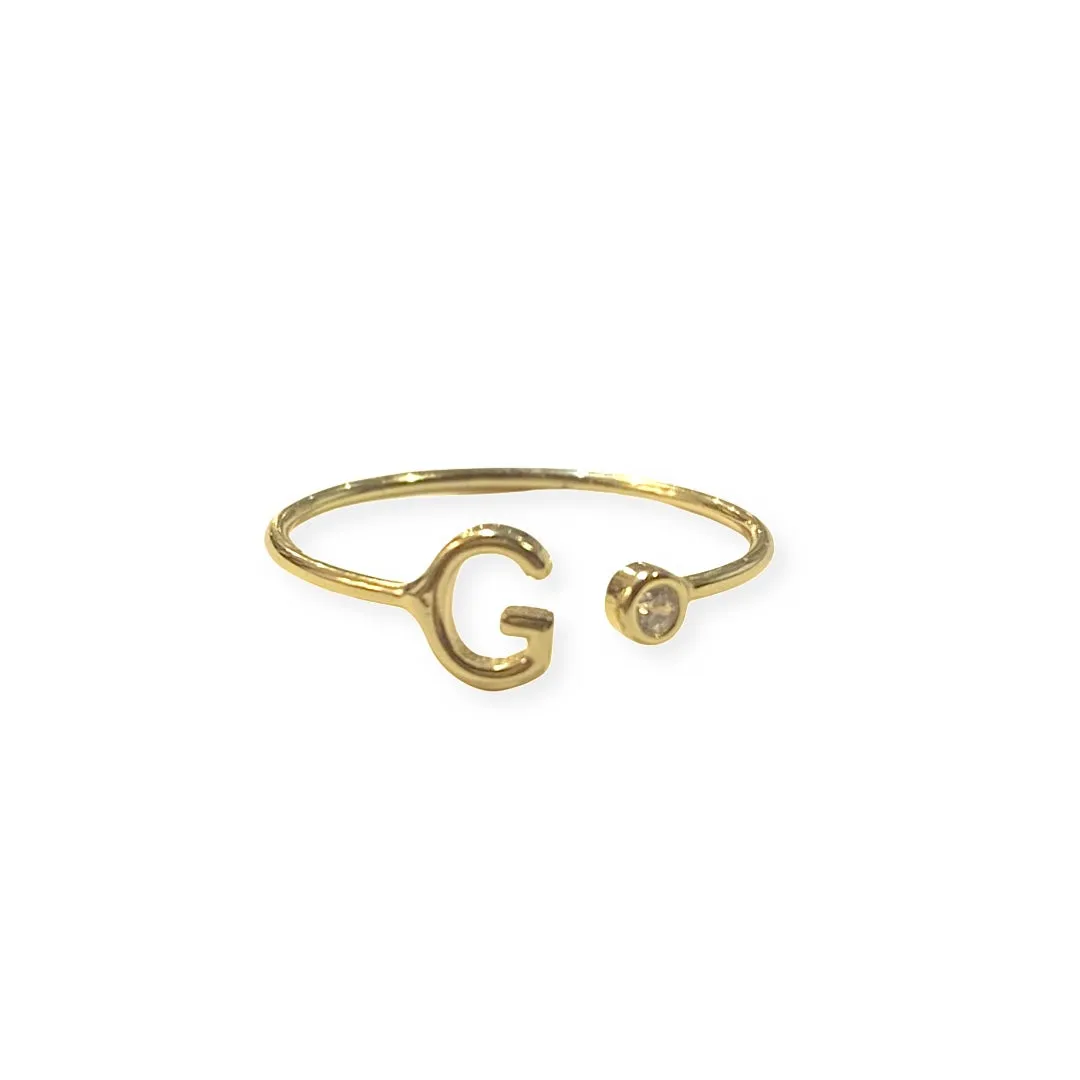 Initial Adjustable Ring