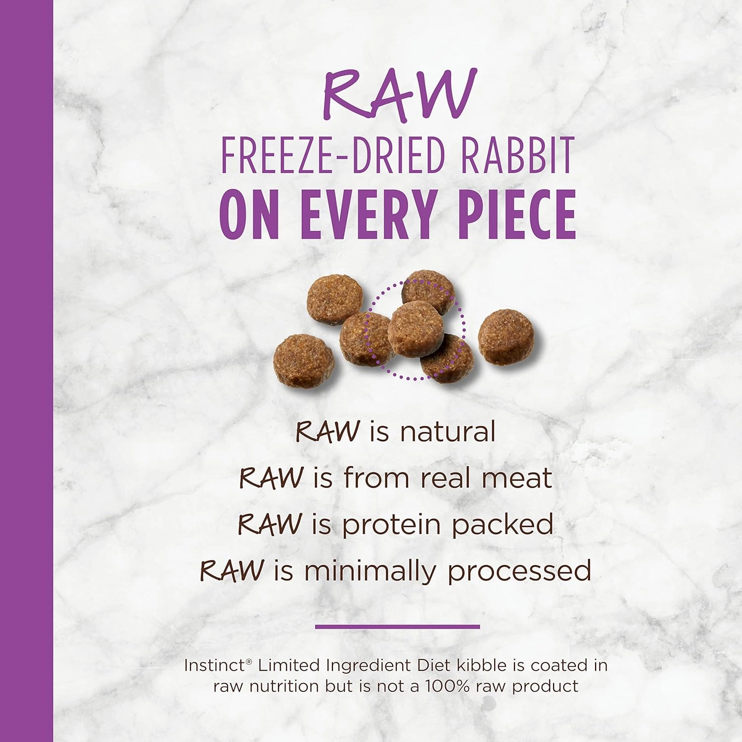Instinct Limited Ingredient Diet, Natural Dry Cat Food, Grain Free Recipe - Real Rabbit, 4.5 lb. Bag